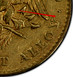 Ilustración de las diferencia de la moneda Half Eagle Norris, Greig, & Norris 1849 KM# 41.2