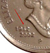 Ilustración de las diferencia de la moneda 10 Cents "50th anniversary of the succession of Elizabeth II to the throne of England 1952-2002" 2002 KM# 447