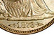 Ilustración de las diferencia de la moneda Medio dólar de plata. "Libertad Sentada" 1854 - 1855 KM# 82