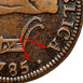Ilustración de las diferencia de la moneda Vermonts Vermont Coppers 1785 KM# 3