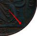 Илюстрация отличий монеты 1/2 Penny Foreign Token issues 1857 KM# Tn277.2