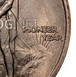 Ilustración de las diferencia de la moneda Medio Dólar de Plata "Daniel Boone Bicentenario" 1934 - 1935 KM# 165.1