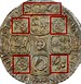 Ilustración de las diferencia de la moneda 6 Peniques de Plata "Jorge I" 1717 - 1720 KM# 553.1