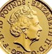 Илюстрация отличий монеты 1/10 унции золота 10 фунтов "Британия" 2017 - 2020