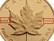 Ilustración de las diferencia de la moneda 1 Oz Gold 50 Dollars "Maple Leaf 10th Anniversary" 1979 - 1989 KM# 125.2