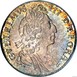 Ilustración de las diferencia de la moneda 6 Peniques de Plata "Guillermo III" 1697 KM# 496.2