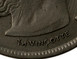 Ilustración de las diferencia de la moneda Silver 2 Francs "Leopold II" 1904 KM# 58.2
