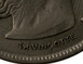 Илюстрация отличий монеты Серебряный 1 франк "Леопольд II" 1909 KM # 57.2