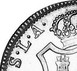 Илюстрация отличий монеты Серебро 20 R "Жозеф Наполеон" 1812 KM # 551.3