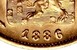 Ilustración de las diferencia de la moneda 10 florines de oro "Guillermo III" 1876 - 1889 KM# 106