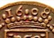 Ilustración de las diferencia de la moneda Moneda estándar de la provincia de Oord Friesland 1607 - 1610 KM# 26