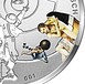 Илюстрация отличий монеты Серебро 5 евро "Дж. Босх - Сад земных наслаждений" 2016 г.
