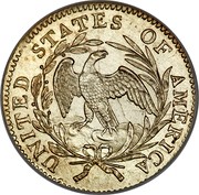 USA Dime Draped Bust 1796 KM# 24 UNITED STATES OF AMERICA coin reverse USA Dime Draped Bust 1796 KM# 24 UNITED STATES OF AMERICA coin reverse