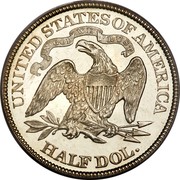 USA Half Dol. Seated Liberty 1879 KM# A99 UNITED STATES OF AMERICA HALF DOL. IN DOG WE TRUST coin reverse USA Half Dol. Seated Liberty 1879 KM# A99 UNITED STATES OF AMERICA HALF DOL. IN DOG WE TRUST coin reverse
