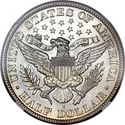 USA Half Dollar Barber 1895 S KM# 116 ∙ UNITED STATES OF AMERICA ∙ HALF DOLLAR ∙ E PLURIBUS UNUM coin reverse USA Half Dollar Barber 1895 S KM# 116 ∙ UNITED STATES OF AMERICA ∙ HALF DOLLAR ∙ E PLURIBUS UNUM coin reverse