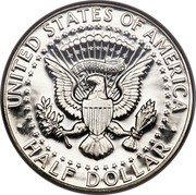 USA Half Dollar Kennedy 1965 SMS KM# 202a UNITED STATES OF AMERICA HALF DOLLAR E PLURIBUS UNUM coin reverse USA Half Dollar Kennedy 1965 SMS KM# 202a UNITED STATES OF AMERICA HALF DOLLAR E PLURIBUS UNUM coin reverse