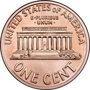 USA One Cent Lincoln 2007 KM# 201b UNITED STATES OF AMERICA ONE CENT E PLURIBUS UNUM coin reverse USA One Cent Lincoln 2007 KM# 201b UNITED STATES OF AMERICA ONE CENT E PLURIBUS UNUM coin reverse