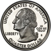 USA Quarter Dollar Delaware 1999 S KM# 293a UNITED STATES OF AMERICA LIBERTY IN GOD WE TRUST QUARTER DOLLAR coin obverse USA Quarter Dollar Delaware 1999 S KM# 293a UNITED STATES OF AMERICA LIBERTY IN GOD WE TRUST QUARTER DOLLAR coin obverse