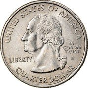 USA Quarter Dollar South Carolina 2000 D KM# 307 SOUTH CAROLINA THE PALMETTO STATE E PLURIBUS UNUM coin reverse USA Quarter Dollar South Carolina 2000 D KM# 307 SOUTH CAROLINA THE PALMETTO STATE E PLURIBUS UNUM coin reverse