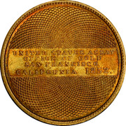 USA Ten Dols. 1852 KM# 51.1 United States Assay Office of Gold UNITED STATES OF ASSAY OFFICE OF GOLD SAN FRANCISCO CALIFORNIA. 1852 coin reverse USA Ten Dols. 1852 KM# 51.1 United States Assay Office of Gold UNITED STATES OF ASSAY OFFICE OF GOLD SAN FRANCISCO CALIFORNIA. 1852 coin reverse