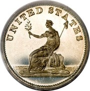 USA Copper 1783 KM# Tn83.4b Washington Pieces UNITED STATES coin reverse USA Copper 1783 KM# Tn83.4b Washington Pieces UNITED STATES coin reverse