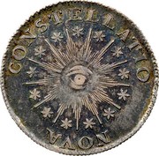 USA Immune Columbia 1785 KM# EA17a Immune Columbia NOVA CONSTELLATIO coin reverse USA Immune Columbia 1785 KM# EA17a Immune Columbia NOVA CONSTELLATIO coin reverse