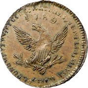 USA Motts Token 1789 KM# Tn52.3 CLOCKS, WATCHES, JEWELRY, SILVER WARE, CHRONOMETERS, coin reverse USA Motts Token 1789 KM# Tn52.3 CLOCKS, WATCHES, JEWELRY, SILVER WARE, CHRONOMETERS, coin reverse