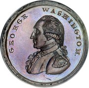 USA Penny 1795 KM# Tn77.2 Washington Pieces GEORGE WASHINGTON. coin obverse USA Penny 1795 KM# Tn77.2 Washington Pieces GEORGE WASHINGTON. coin obverse