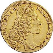 Germany 1/2 Maximilian d'Or 1722 KM# 395 Electorate / Trade Coinage coin obverse Germany 1/2 Maximilian d'Or 1722 KM# 395 Electorate / Trade Coinage coin obverse