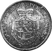 Germany 1/2 Thaler 1747 S BC KM# 93 Baden-Durlach Line / Grand Duchy / Regular Coinage coin reverse Germany 1/2 Thaler 1747 S BC KM# 93 Baden-Durlach Line / Grand Duchy / Regular Coinage coin reverse