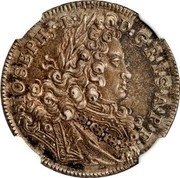 Germany 1/4 Thaler 1708 KM# 118 Free City / Regular Coinage coin obverse Germany 1/4 Thaler 1708 KM# 118 Free City / Regular Coinage coin obverse