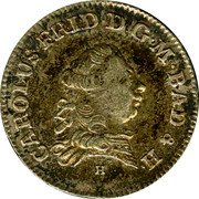 Germany 10 Kreuzer (Zehner) 1775 H/W KM# 122 Baden-Durlach Line / Grand Duchy / Regular Coinage coin obverse