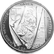 Germany 10 Mark 1990 J KM# 176 Commemorative Coinage coin reverse