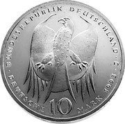 Germany 10 Mark 1993 J KM# 181 Commemorative Coinage coin obverse