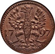 Germany 12 Heller 1797 GS KM# 51 Free City / Standard Coinage coin obverse Germany 12 Heller 1797 GS KM# 51 Free City / Standard Coinage coin obverse