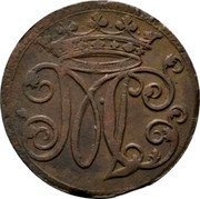 Germany 3 Pfenning (Dreier) 1760 KM# 152 County / Lordship / Regular Coinage coin obverse