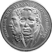 Germany 5 Mark 1967 F KM# 120.1 Commemorative Coinage coin reverse