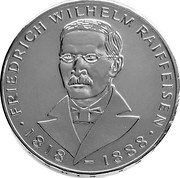 Germany 5 Mark 1968 J KM# 121 Commemorative Coinage coin reverse