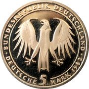 Germany 5 Mark 1982 D KM# 156 Commemorative Coinage coin obverse Germany 5 Mark 1982 D KM# 156 Commemorative Coinage coin obverse