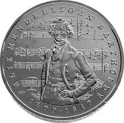 Germany 5 Mark 1984 J KM# 161 Commemorative Coinage coin reverse Germany 5 Mark 1984 J KM# 161 Commemorative Coinage coin reverse