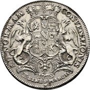 Germany Conventionsthaler 1772 H/W KM# 117 Baden-Durlach Line / Grand Duchy / Regular Coinage coin reverse