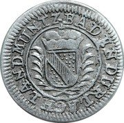 Germany Kreuzer 1732 KM# 65 Baden-Durlach Line / Grand Duchy / Regular Coinage coin obverse