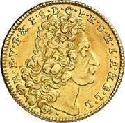 Germany Maximilian d'Or 1717 KM# 388 Electorate / Trade Coinage coin obverse Germany Maximilian d'Or 1717 KM# 388 Electorate / Trade Coinage coin obverse