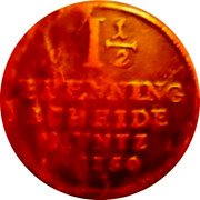 Germany 1-1/2 Pfenning 1750 S KM# 310 Brunswick-Lüneburg-Calenberg-Hannover / Electorate / Regular Coinage coin reverse