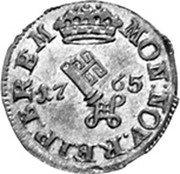 Germany 1/2 Groten 1765 RDDB KM# 208 Bremen / Free City / Regular Coinage coin obverse