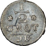 Germany 1/2 Groten 1789 DB KM# 217 Bremen / Free City / Regular Coinage coin reverse