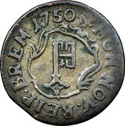 Germany Groten 1750 KM# 218 Bremen / Free City / Regular Coinage coin obverse Germany Groten 1750 KM# 218 Bremen / Free City / Regular Coinage coin obverse