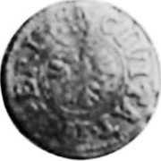 Germany 1/192 Thaler (3 Pfennig) KM# 27 Lübeck / Free City / Regular Coinage coin reverse