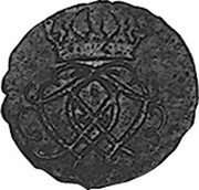 Germany 1/192 Thaler (Dreiling) 1706 KM# 162 Mecklenburg-Schwerin / Duchy / Regular Coinage coin obverse