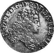 Germany 1/2 Teston 1705 KM# 86 Lorraine / Duchy / Standard Coinage coin obverse